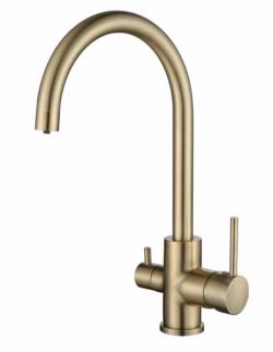 Смеситель KAISER Merkur 26744-3 Bronze для кухонной мойки